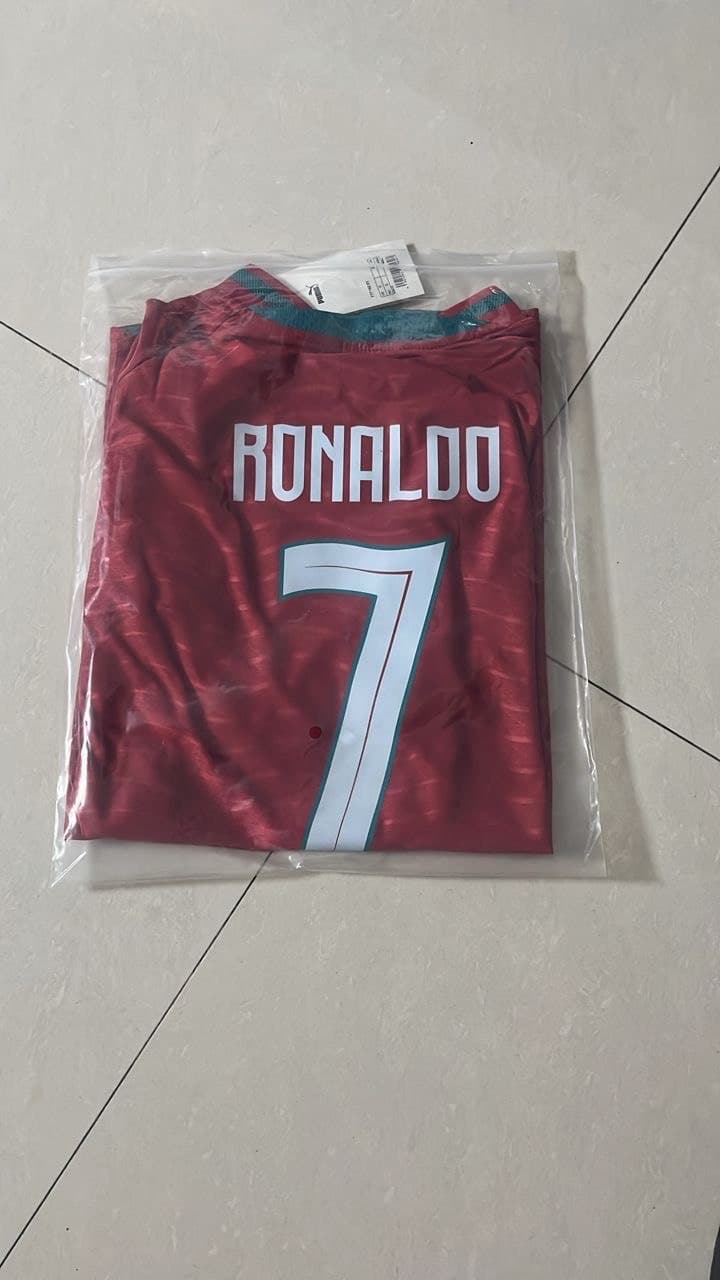 Maglia Real Madrid home bianca personalizzata ricevuta da un cliente Goal Mania