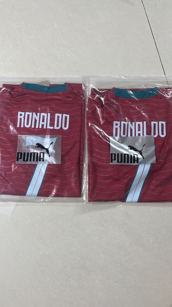 Maglia Portogallo RONALDO 7 ricevuta da un cliente Goal Mania
