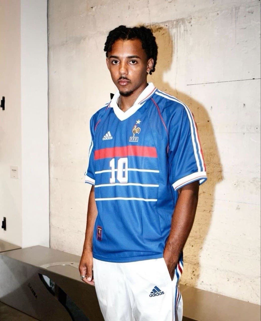 Maglia da calcio vintage indossata da un cliente Goal Mania