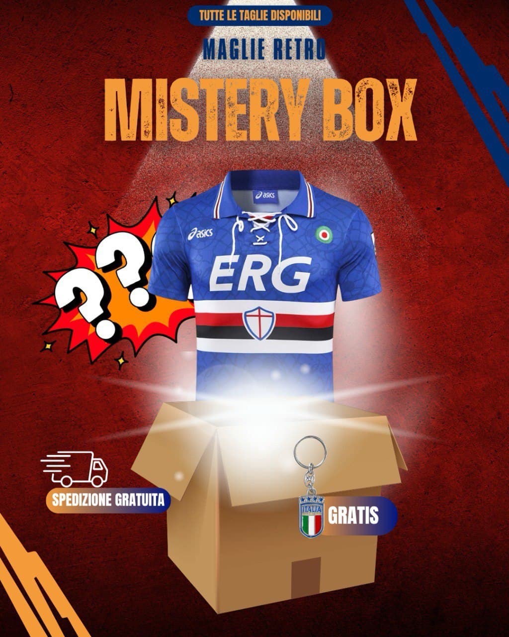 Maglie Retro Mistery Box